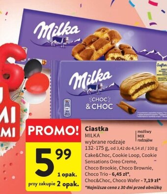 Intermarche Ciastka MILKA 132-175 g oferta