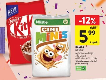 Intermarche Płatki NESTLÉ 190-250 g oferta