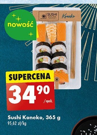 Biedronka Sushi koneko oferta