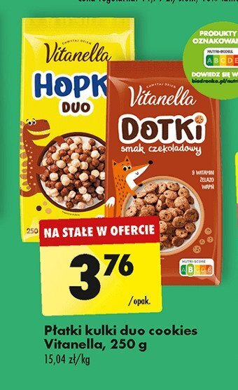 Biedronka Płatki dotki oferta