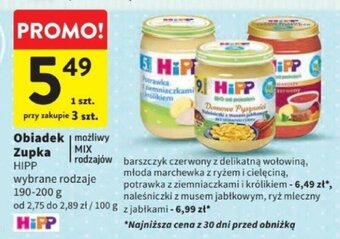 Intermarche Obiadek / Zupka HIPP 190-200 g oferta