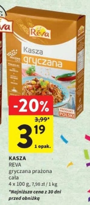 Intermarche KASZA REVA 4 x 100 g oferta