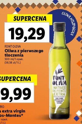 Lidl Oliwa z oliwek extra oferta