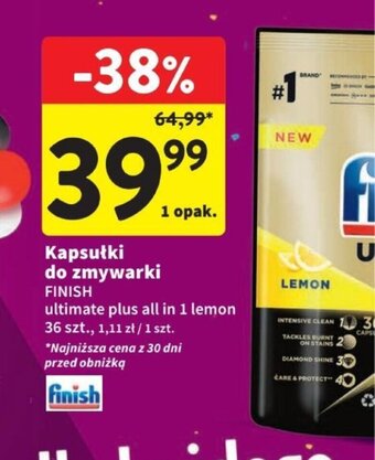 Intermarche Kapsułki do zmywarki FINISH 36 szt. oferta
