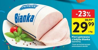 Intermarche Pierś gotowana z indyka Bianka INDYKPOL 1 kg oferta