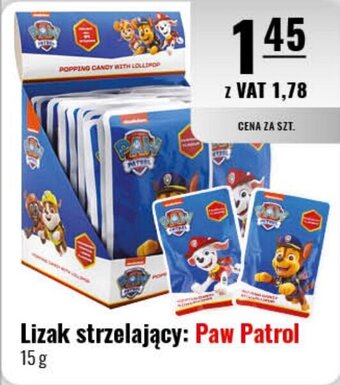 Eurocash Lizak strzelający: Paw Patrol 15g oferta