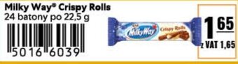 Eurocash Milky Way® Crispy Rolls oferta