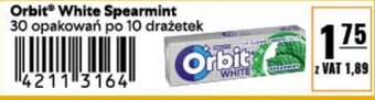 Eurocash Orbit White Spearmint oferta