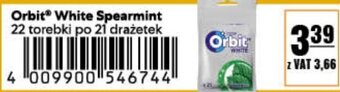 Eurocash Orbit White Spearmint oferta