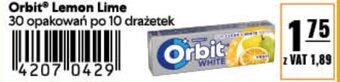 Eurocash Orbit Lemon Lime oferta
