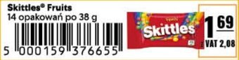 Eurocash Skittles Fruits oferta