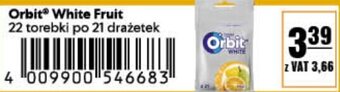 Eurocash Orbit White Fruit oferta