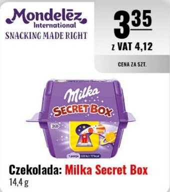 Eurocash Czekolada: Milka Secret Box 14,4 g oferta