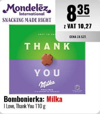 Eurocash Bombonierka: Milka 110 g oferta