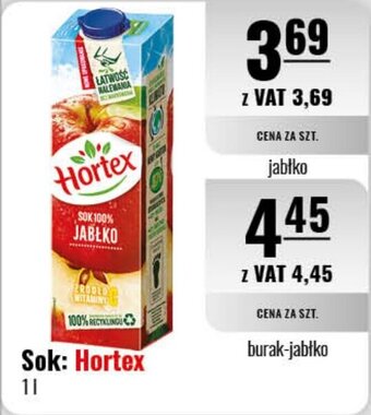 Eurocash Sok: Hortex 1l oferta