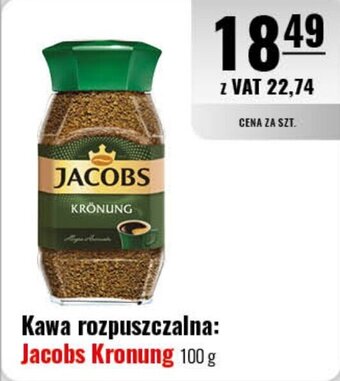 Eurocash Kawa rozpuszczalna: Jacobs Kronung 100 g oferta