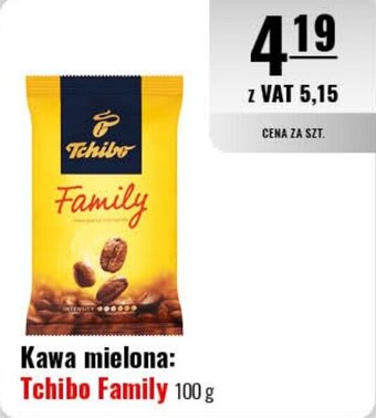Eurocash Kawa mielona: Tchibo Family 100 g oferta
