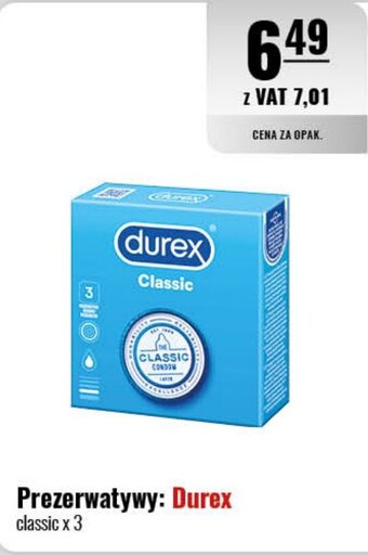 Eurocash Prezerwatywy: Durex x 3 oferta