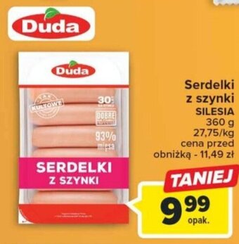 Carrefour Market Serdelki z szynki SILESIA 360g oferta