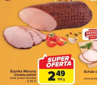 Carrefour Market Szynka Maryny STANISŁAWÓW 100g oferta