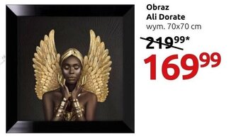 Black Red White Obraz Ali Dorate wym. 70x70 cm oferta