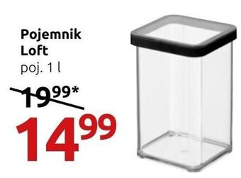Black Red White Pojemnik Loft poj. 1l oferta