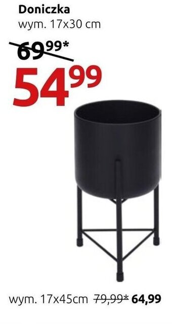 Black Red White Doniczka wym. 17x30 cm oferta