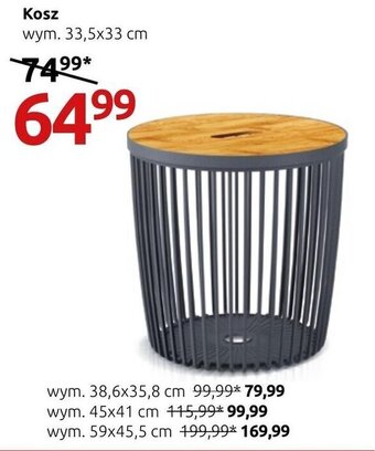 Black Red White Kosz wym. 33,5x33 cm oferta