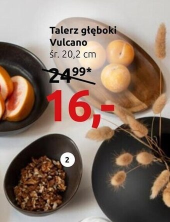 Black Red White Talerz głęboki Vulcano śr. 20,2 cm oferta