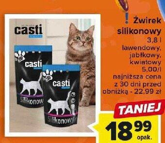 Carrefour Żwirek silikonowy dla kota jabłkowy oferta