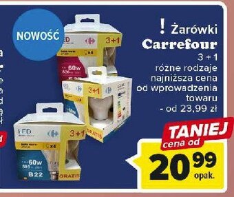 Carrefour Żarówki 60w oferta