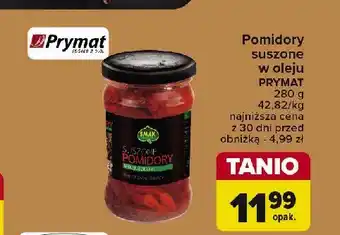 Carrefour Pomidory suszone z ziołami oferta