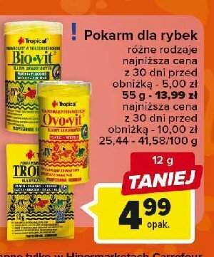 Carrefour Karma dla ryb ovo-vit oferta