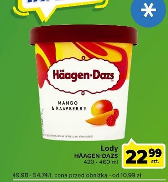 Carrefour Express Lody mango & raspberry oferta
