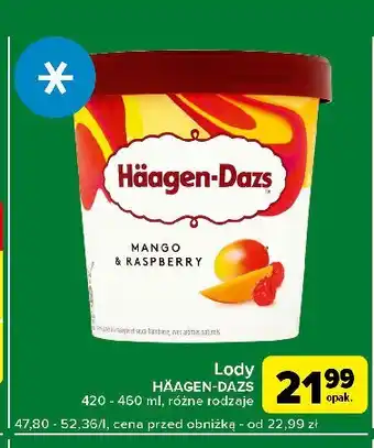 Carrefour Express Lody mango & raspberry oferta