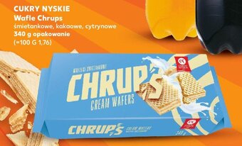 Kaufland CUKRY NYSKIE Wafle Chrups 340 g oferta