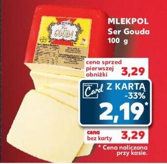 Kaufland MLEKPOL Ser Gouda 100 g oferta
