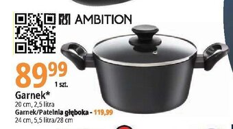 E.Leclerc Garnek z pokrywą 20 cm oferta