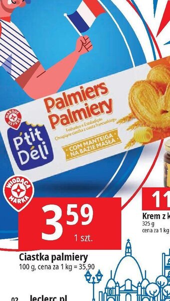 E.Leclerc Ciastka palmiers oferta