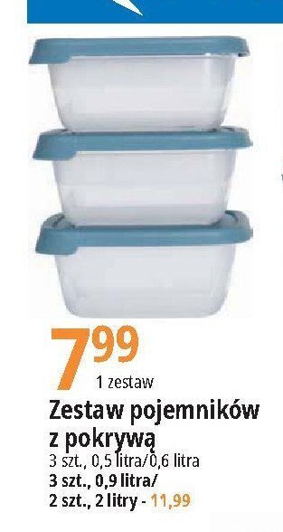 Pojemniki na żywność 2 l