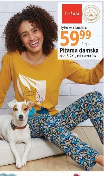 E.Leclerc Piżama damska s-2xl oferta