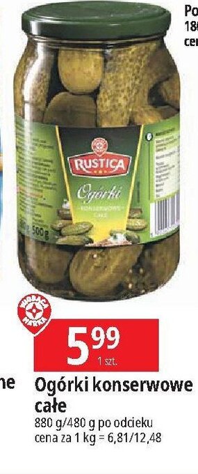 E.Leclerc Ogórki konserwowe oferta