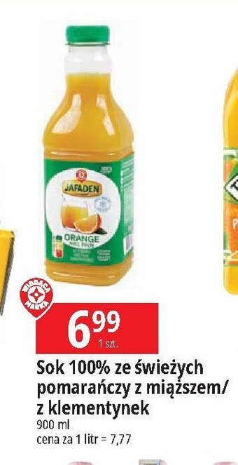 E.Leclerc Sok ze świeżych pomarańczy oferta