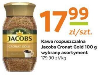 Gama Kawa rozpuszczalna Jacobs Cronat Gold 100 g oferta