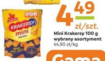 Gama Mini Krakersy 100 g oferta