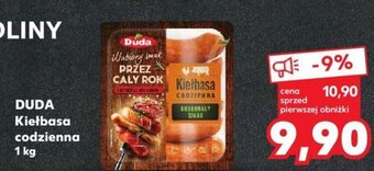 Kaufland DUDA Kiełbasa codzienna 1kg oferta