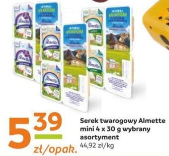 Gama Serek twarogowy Almette mini 4 x 30 g oferta