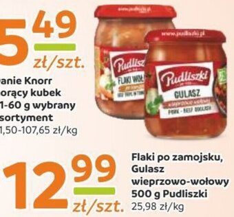 Gama Flaki po zamojsku, Gulasz wieprzowo-wołowy 500 g Pudliszki oferta