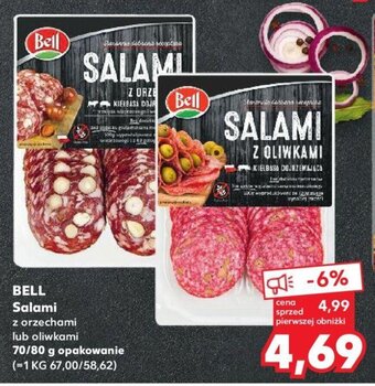 Kaufland BELL Salami 70/80g oferta