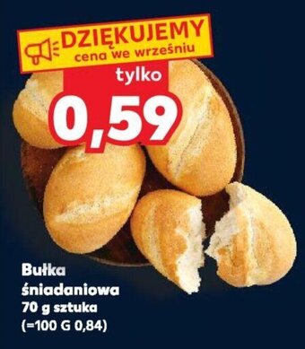 Kaufland Bułka śniadaniowa 70 g oferta